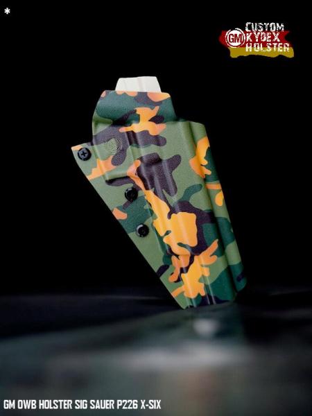 GM OWB Custom Kydex Holster Multi Mount Sig Sauer P226 Reihe